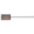 PFERD 45082 3/8" x 5/8" Mini Mounted Flap Wheel 1/8" Shank, Aluminum Oxide 240 Grit