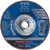 PFERD 62321 4-1/2" x 5/8-11 POLIFAN Flap Disc - Conical SG Zirconia 24G