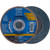 PFERD 63032 5" x 7/8" POLIFAN Flap Disc - Conical PSF Zirconia 60G