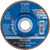 PFERD 62164 5" x 7/8" POLIFAN Flap Disc - Flat SG Aluminum Oxide 120G