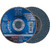 PFERD 62173 4-1/2" x 7/8" POLIFAN Flap Disc - Flat SG Zirconia 36G