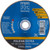 PFERD 60478 7" x 7/8" POLIFAN Flap Disc - Flat PSF-EXTRA Zirconia 36G
