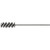 PFERD 83389 3/8" Power Tube Brush .005 SS Wire, 1/8" Stem, SS/SS
