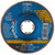 PFERD 60763 4-1/2" X-LOCK POLIFAN Flap Disc - Conical Z PSF STEELOX Zirconia 80G