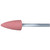 PFERD 36501 B52 Poliflex Mounted Point Rubber Bond, 120 Grit, 1/4" Shank