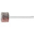 PFERD 45095 5/8" x 3/8" Mini Mounted Flap Wheel 1/8" Shank, Aluminum Oxide 180 Grit