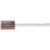 PFERD 45081 3/8" x 5/8" Mini Mounted Flap Wheel 1/8" Shank, Aluminum Oxide 180 Grit