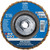 PFERD 43312 5" Polivlies Interleave Flap Disc - 60 Grit