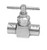 GRACO 202869 - 5000 psi High-Pressure Needle Valve, 1/2" NPT Ported Valve for Drop-Line Isolation