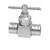 GRACO 202869 - 5000 PSI High-Pressure Needle Valve - 1/2" NPT Ported Valve for Drop-Line Isolation