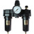 Coilhose Pneumatics 27FRL6-DGM 27 Series 1/2" Filter + Regulator + Lubricator, Auto Drain, Gauge, Metal Bowl