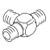 GRACO 113786 - 113786 Fitting Tee, 3/8" NPT(M)