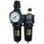 Coilhose Pneumatics 27FCL4-GM 27 Series 1/2" Integral Filter/Regulator + Lubricator, Gauge, Metal Bowl