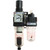 Coilhose Pneumatics 29-2D18-00 29 Series Filter/Regulator + Lubricator, Mini, 1/8", Manual, w/ Square Gauge