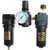 Coilhose Pneumatics 26FRL3-DGM 26 Series 3/8" Filter/Regulator/Lubricator, Auto Drain, Gauge, Metal Bowl