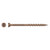 Simpson Strong-Tie DSVR312R350 - #10 x 3-1/2" Deck-Drive Wood Screw, Red, 350ct