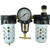 Coilhose Pneumatics 8884AAGRD Heavy Duty Series Filter, Regulator, Lubricator, 1/2", Gauge, Bowl Guard, Automatic Drain