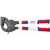 KNIPEX 9532060 23 5/8 - 31 1/2'' Cable Cutters-Ratcheting Type w/Telescopic Handles-Comfort Grip