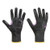 Honeywell 28-0910B/10XL CoreShield A8/F Coated Cut Resistant Glove, 10/XL, Nitrile, 10G, Black