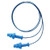 Honeywell SDT-30 SmartFit Detectable Earplugs, TPE, Blue, Corded