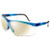 Honeywell S3244 Genesis Eyewear, SCT-Reflect 50 Lens, Ultra-dura, Blue Vapor Frame