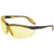 Honeywell S3522 Genesis X2 Eyewear, Amber Lens, Ultra-dura, Black/Yellow Frame