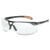 Honeywell S4200HS Protege Eyewear, Clear Lens, Polycarbonate, HydroShield Anti-Fog, Black Frame