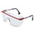 Honeywell S2530 Astrospec OTG 3001 Eyewear, Clear Lens, HC, Ultra-dura, Blue/Red/White Frame