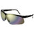 Honeywell S3203 Genesis Eyewear, Mirror Lens, Polycarbonate, Ultra-dura, Black Frame