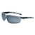 Honeywell S4043 Tirade Sealed Eyewear, Silver Mirror Lens, UvextraAF, Black/Gray Frame, TPR