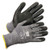 Honeywell NFD20B/8M NorthFlex Light Task Plus 5 Coated Gloves, Medium, Black/Gray