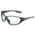 Honeywell S0600D Seismic Sealed Eyewear, Clear Lens, Polycarbonate, Dura-Streme, Black Frame