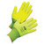 Honeywell NF11HVY/8M NorthFlex Neon Hi-Viz PVC Palm Coated Gloves, Medium, Yellow