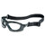 Honeywell S0600x Seismic Sealed Eyewear, Clear Lens, Polycarbonate, UvextraAF, Black Frame