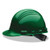 Honeywell A79R040000 Peak Hard Hats, 4 Point Ratchet, Cap, Green