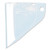 Honeywell 4199CLBP High Performance Faceshield Windows, Clear/Clear, Extended View, 19-3/4" W x 9" L