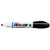 MARKAL 96223 Dura-Ink Felt-Tip Markers, Black, 1/4 in, Felt