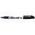 MARKAL 96025 Dura-Ink 15 Markers, Blue, 1/16 in, Felt