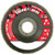 WEILER 50130 SaberTooth Abrasive Flap Disc Ceramic 4 1/2" Dia. x 7/8" 40 Grit