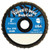 WEILER 50934 Bobcat Flat Flap Disc, 2", 60 Grit, 30000RPM