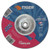 WEILER 57134 Tiger Grinding Wheels, 7" Dia., 1/4" Thick, 24 Grit, Aluminum Oxide