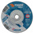 WEILER 58120 Tiger-ox Grinding Wheels, 4.5" Dia, 1/4" Thick, 5/8"-11 Arbor