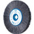 PFERD 84193 14" M-BRAD Composite Whl. Brush 2" Dual Keyway A.H., .040 Ceramic Ox. -80 Grit