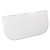 Jackson 29109 F20 Polycarbonate Face Shields, Unbound, Clear, 15 1/2 in x 8 in