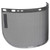 Jackson Safety 29055 F60 Wire Face Shields, Black