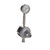 GRACO 221118 - Fluid Regulator, 20-160 PSI Range, Stainless Steel, 3/8 NPT(F) x 3/8 NPT(F), 1/4 NPT(F) Port, 3.0 GPM, Spring Type, ISO Pitch