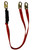 Safewaze FS77430-DL-WE - Welding 6' Energy Absorbing Lanyard Dual Leg with Double Locking Snap Hooks