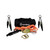Safewaze 019-8008 2 Person Rope Horizontal Lifeline Kit with Chain Anchors