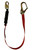 Safewaze FS77435-WE - Welding 6' Energy Absorbing Lanyard Single Leg with Rebar Hook