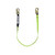 Safewaze FS450 6' High Profile Energy Absorbing Lanyard w/ Snap and Tie Back Hook